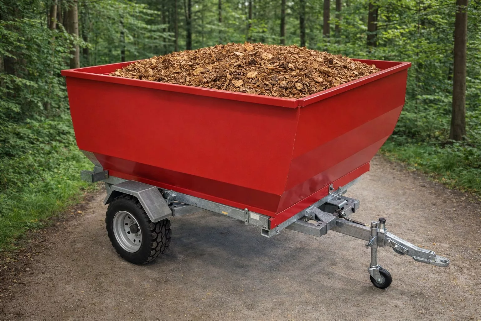 Transportanhänger mit Kippmulde