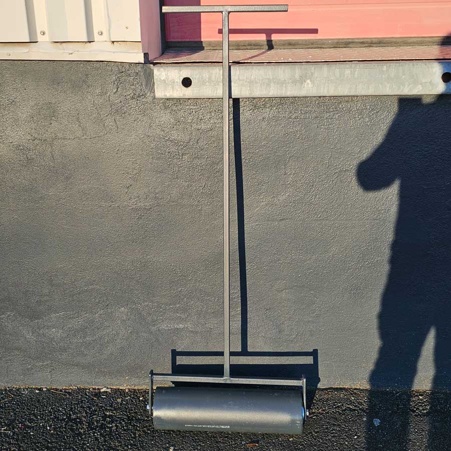 Spezielle 35 Kilogramm Vinylwalze für frisch verlegten Boden