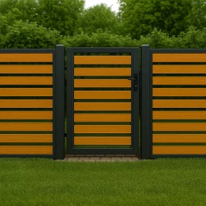 linea-zaun-tor-schwarz